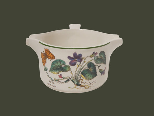 CERAMICA ENOCH WEDGWOOD SALSIERA TEGAMINO BOTANICA FLORABUNDA VIOLA ODORATA