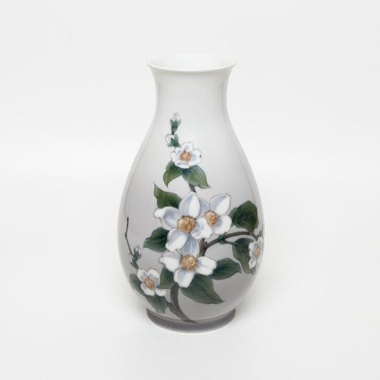 VASO PORCELLANA ROYAL COPENHAGEN BING&GRONDAHL "Fiori di Gelsomino" CM 26