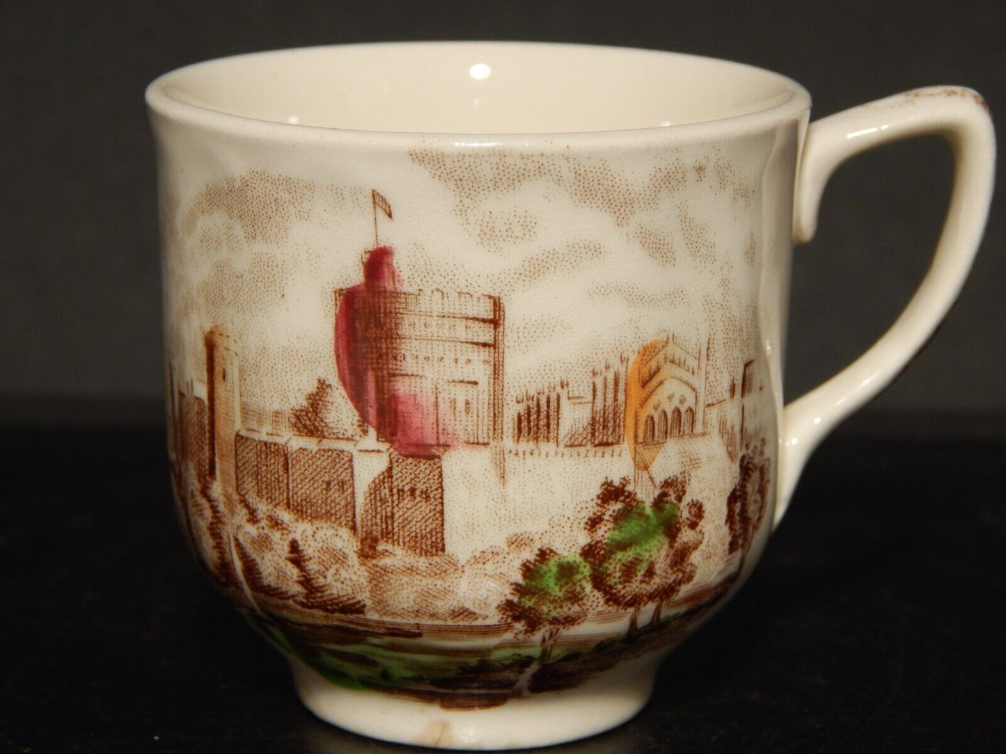 RETRO' TAZZINA CAFFE' PORCELLANA JOHNSON BROS ROYAL HOMES OF BRITAIN