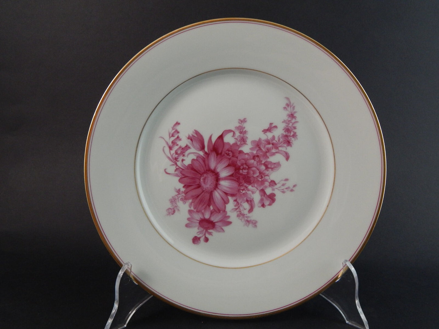 ANTICO SERVIZIO 8 PIATTI PORCELLANA JOHANN HAVILAND BAVARIA DECORO SAVONA