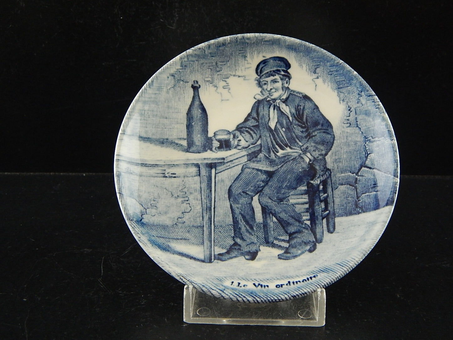 PIATTO DELFTS CERAMICA ROYAL SPHYNX HOLLAND BOCH FRERES LA LOUVIERE LE VIN