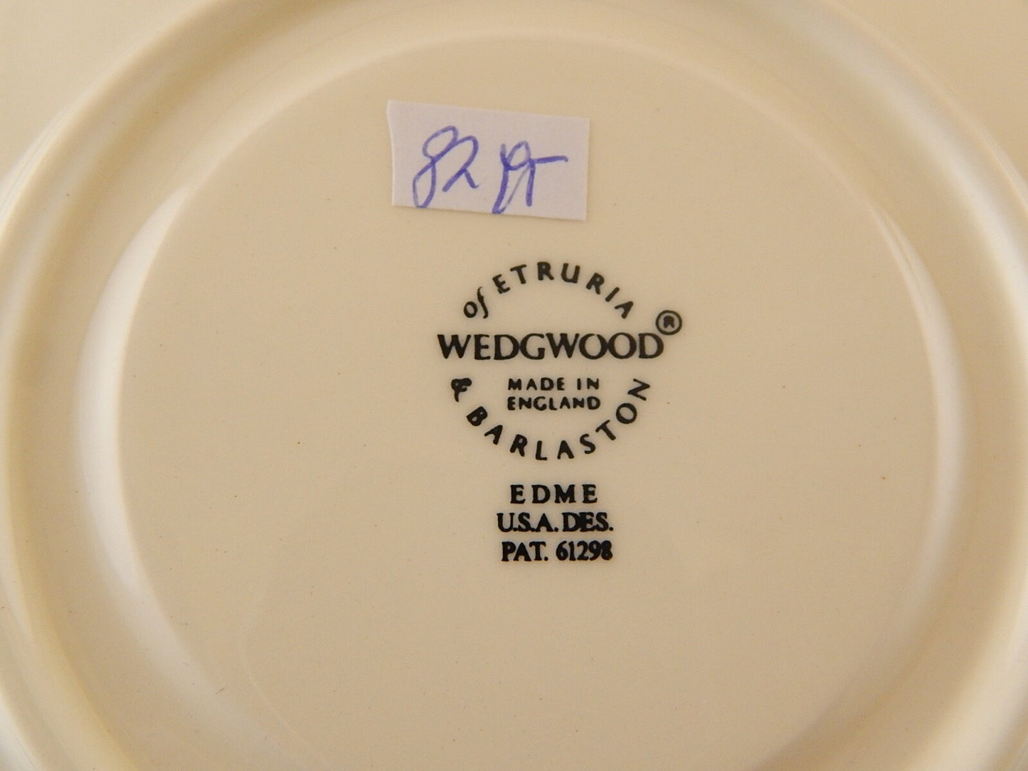 GEORGIANA RARA TAZZA COLAZIONE CERAMICA CREMA WEDGWOOD ETRURIA BARLASTON EDME