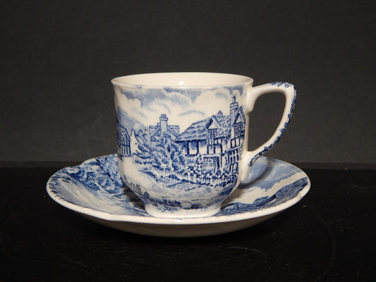 ANTICA TAZZINA CAFFE' SEMI PORCELLANA JOHNSON BROS OLDE ENGLISH COUNTRYSIDE 1353