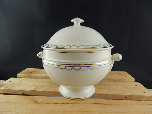 ANTICA AUTENTICA ZUPPIERA CENTROTAVOLA MODELLO IMPERO CERAMICA RICHARD MILANO