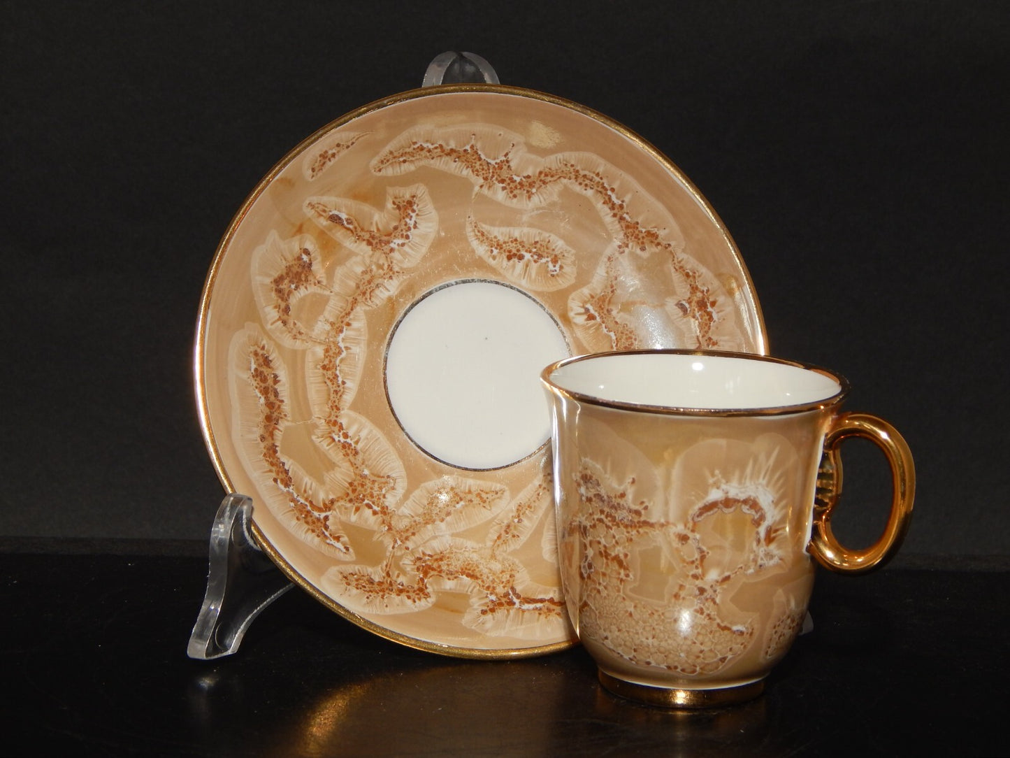 VINTAGE TAZZA CAFFE' CERAMICA MADE IN ITALY CERAMISTA BRUNO GIACHETTI