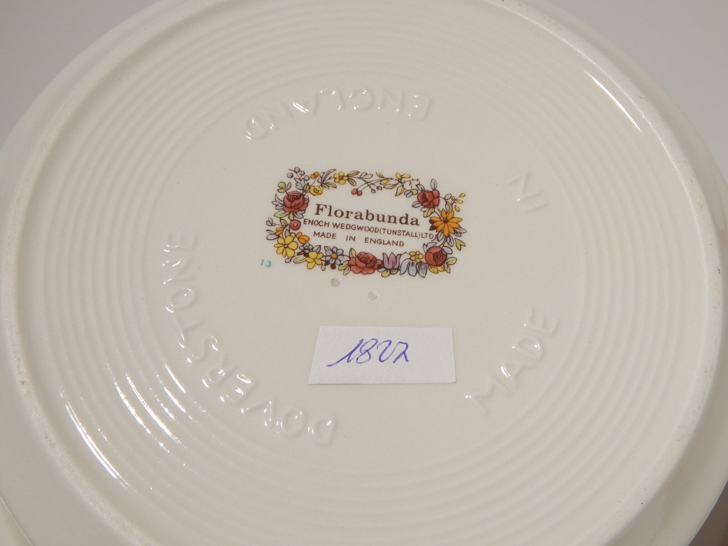 CERAMICA ENOCH WEDGWOOD ZUPPIERA LEGUMIERA SERIE BOTANICA FLORABUNDA