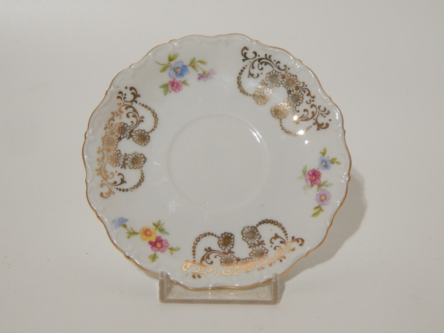 ANTICO SET 6 TAZZINE CAFFE' PORCELLANA ARABESCHI ORO BAVARIA SELTMANN THERESIA