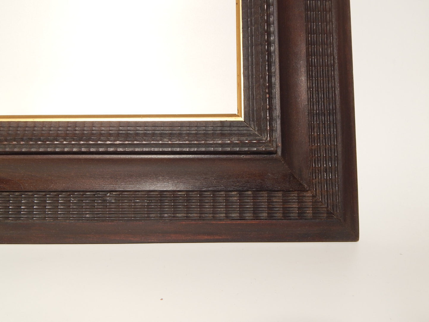 ARREDAMENTO ANTICA IMPORTANTE CORNICE IN LEGNO GHIOSCE' PERIODO ART DECO