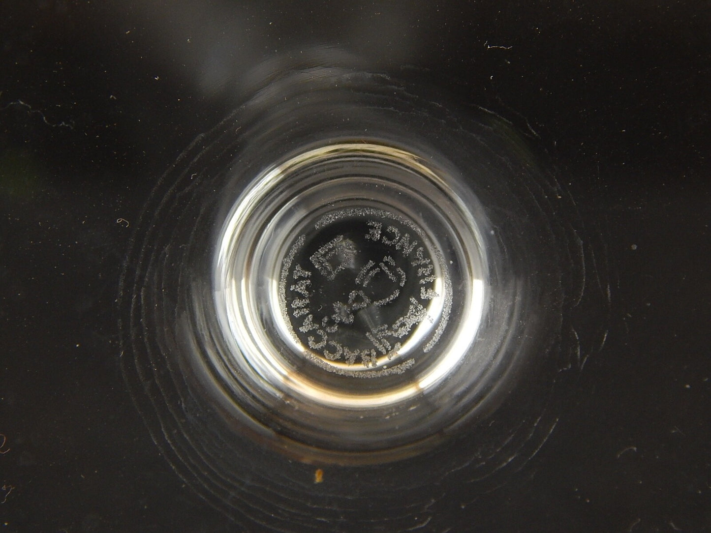 CRISTALLO MARCHIO BACCARAT PREZIOSO BICCHIERE FLUTE DOM PERIGNON