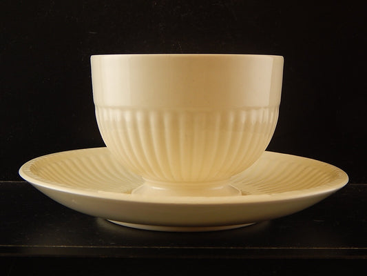 GEORGIANA RARA TAZZA COLAZIONE CERAMICA CREMA WEDGWOOD ETRURIA BARLASTON EDME