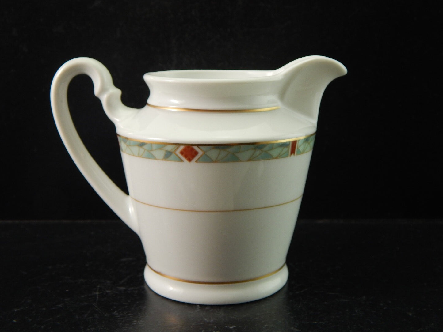 VINTAGE SERVIZIO CAFFÈ PORCELLANA H W DESIGN BAVARIA STILE ART DECO