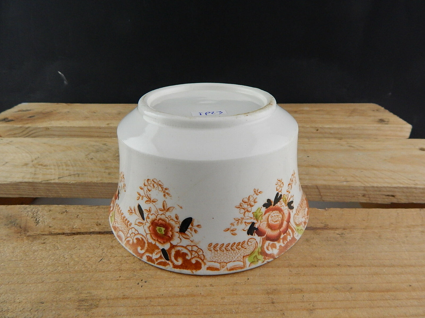 ANTICA PREZIOSA CIOTOLA ZUCCHERIERA PORCELLANA INGLESE EPOCA VITTORIANA