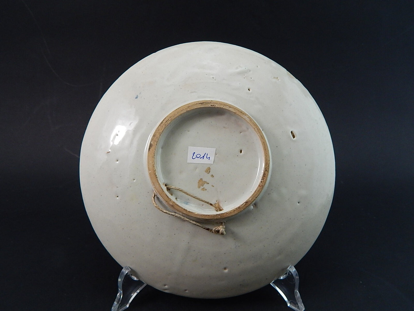 ARTE POVERA PIATTO CERAMICA SPAGNOLA CATALANA GUIVERNAU PRIMA META' 900