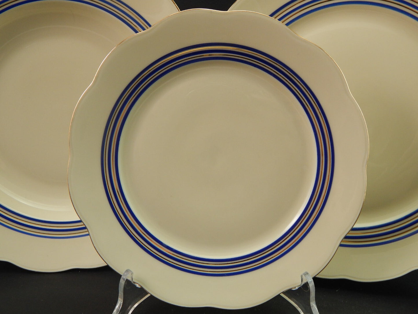 ANTICO DEL 1931 ART DECO SERVIZIO 35 PIATTI PORCELLANA MITTERTEICH BAVARIA