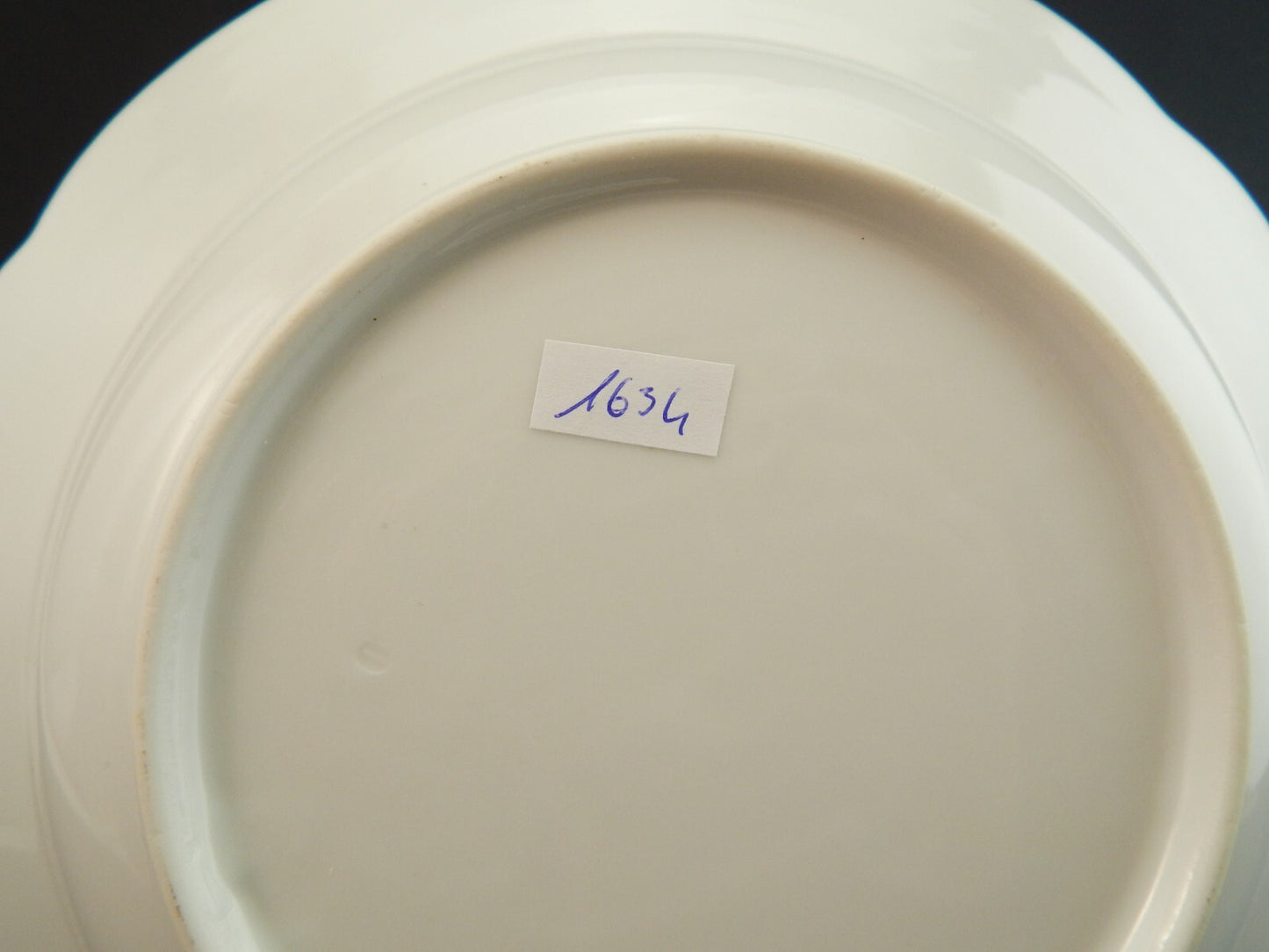 ANTICO RARO LIMOGES SERVIZIO 6 PIATTI PIANI PORCELLANA FINE 800 BOUQUET DI ROSE