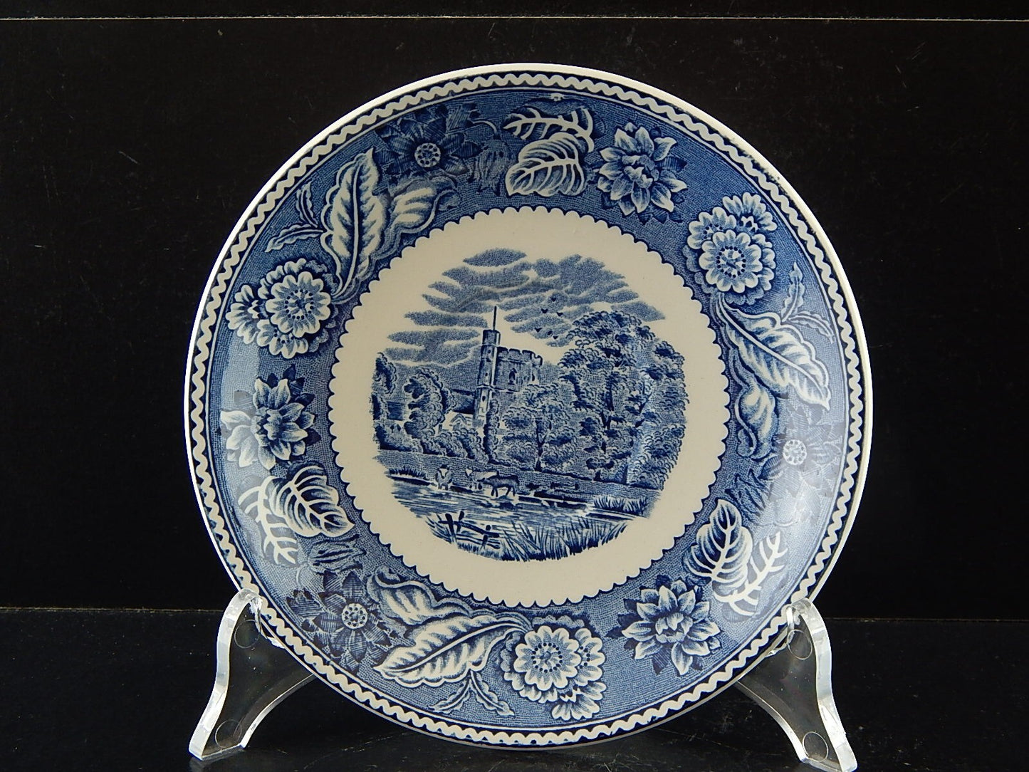 ANTICA TAZZA TE' CERAMICA POTTERY WOOD&SONS BURSLEM ENOCH1784RALPH1750 WOODLAND