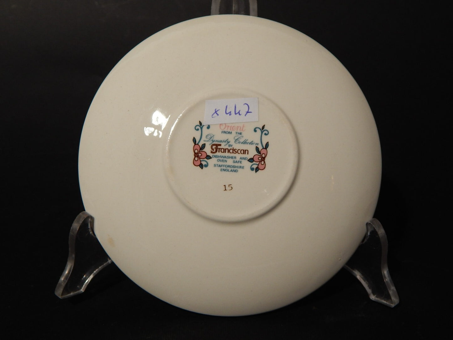 VINTAGE TAZZA DA TÈ PORCELLANA ORIENT DYNASTY COLLECTION BY FRANCISCAN X447