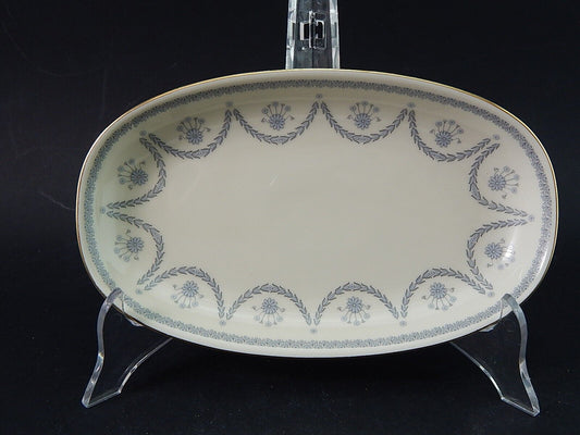 VINTAGE VASSOIO RAVIERA PORCELLANA AVORIO KRAUTHEIM BAVARIA STILE IMPERO