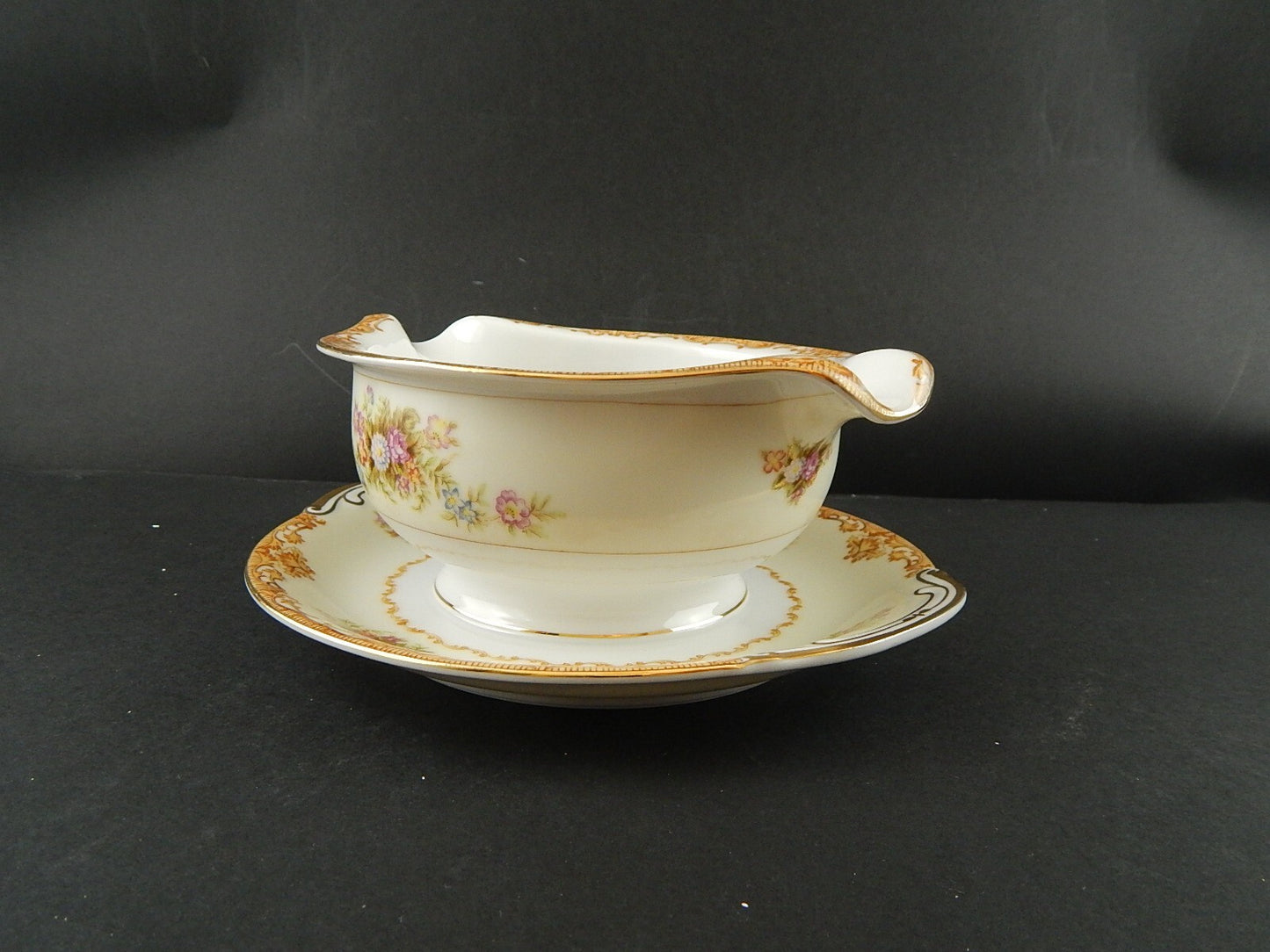 VINTAGE RARA PREZIOSA SALSIERA PORCELLANA SVOTO CHINA JAPAN