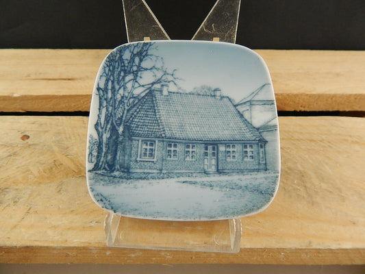 ROYAL COPENHAGEN BING&GRONDAHL PLAQUETTE PIATTINO PORCELLANA SILLASENS HUS