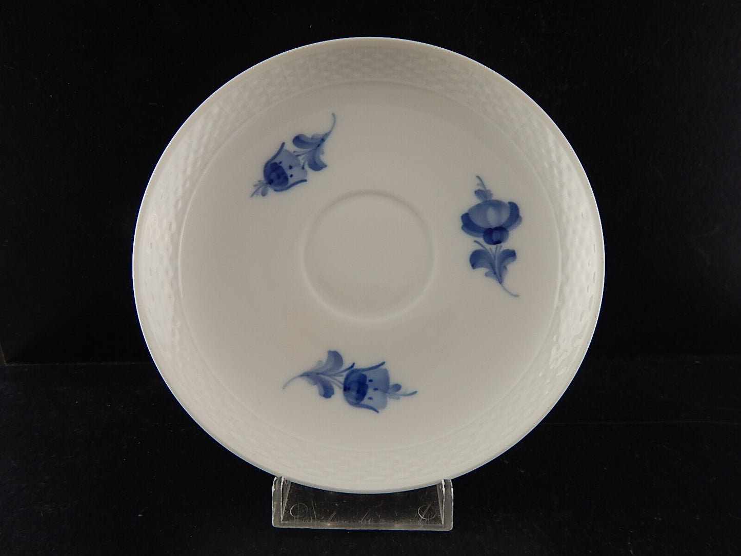 ROYAL COPENHAGEN PORCELLANA BLUE FLOWER TEA CUP&SAUCER TAZZA TÈ DIPINTA MANO #4