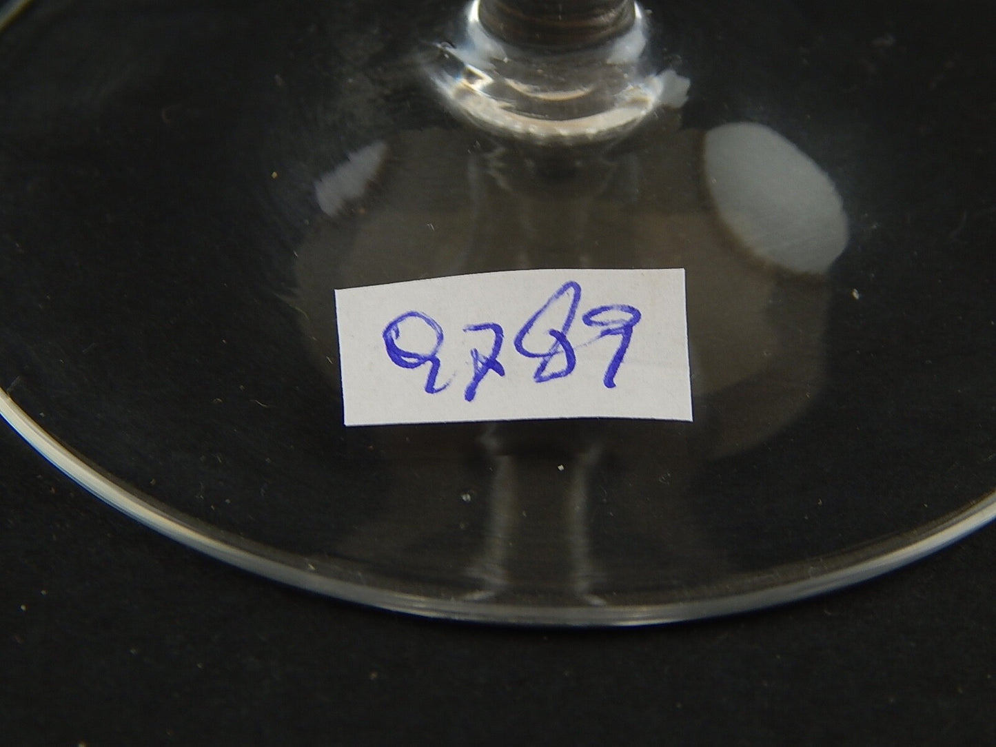 VINTAGE BICCHIERE CALICE DEGUSTAZIONE IN CRISTALLO MODELLO STILE PERFECTION