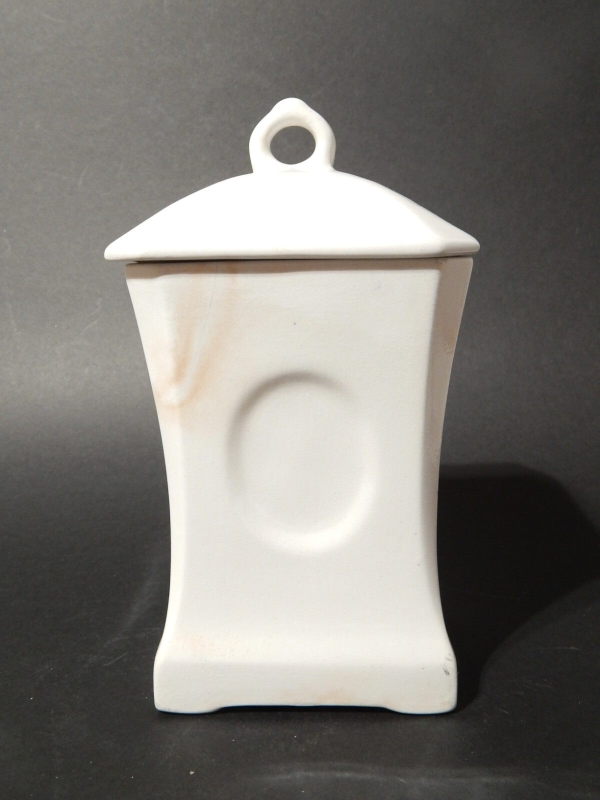 ANTICO RARO LIBERTY VASO BARATTOLO CUCINA CERAMICA RORSTRAND SOCKER ZUCCHERO