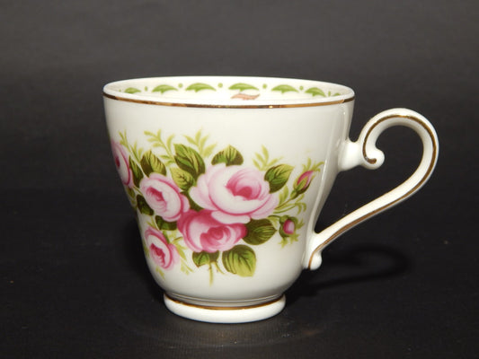 PREZIOSA PORCELLANA INGLESE ROYAL KENT TAZZA VINTAGE JUNE FLOWER OF THE MONTH