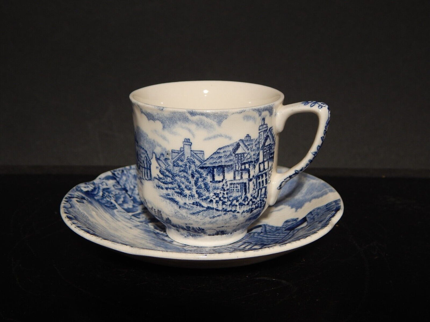 ANTICA TAZZINA CAFFE' SEMI PORCELLANA JOHNSON BROS OLDE ENGLISH COUNTRYSIDE 1353