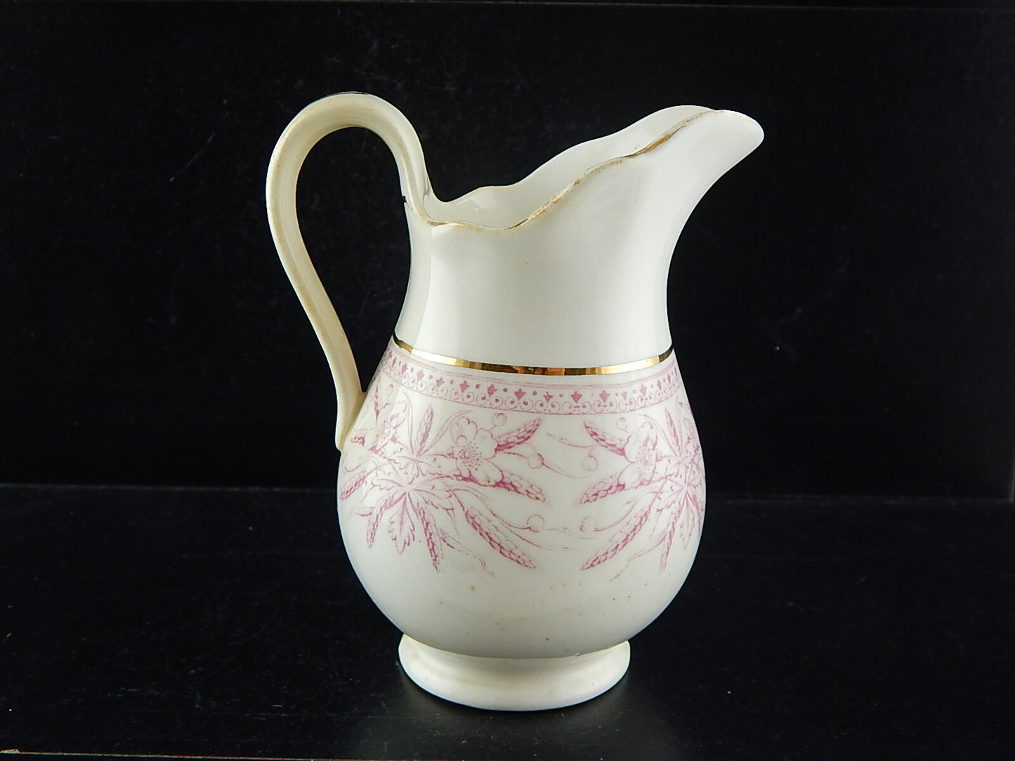 ANTICA LATTIERA ALFRED B PEARCE RETAILER LONDON PORCELLANA INGLESE AESTHETIC