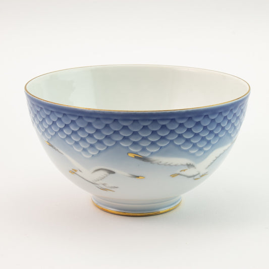 SCODELLA PORCELLANA E ORO ZECCHINO GABBIANI ROYAL COPENHAGEN BING&GRONDAHL 571