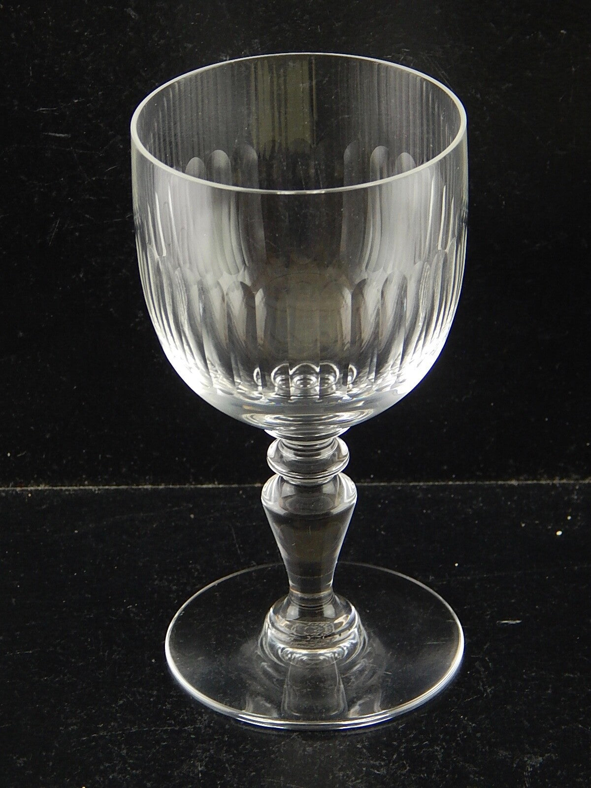 ANTICO CRISTALLERIA MARCHIO BACCARAT CALICE VINO CRISTALLO RINASCIMENTO