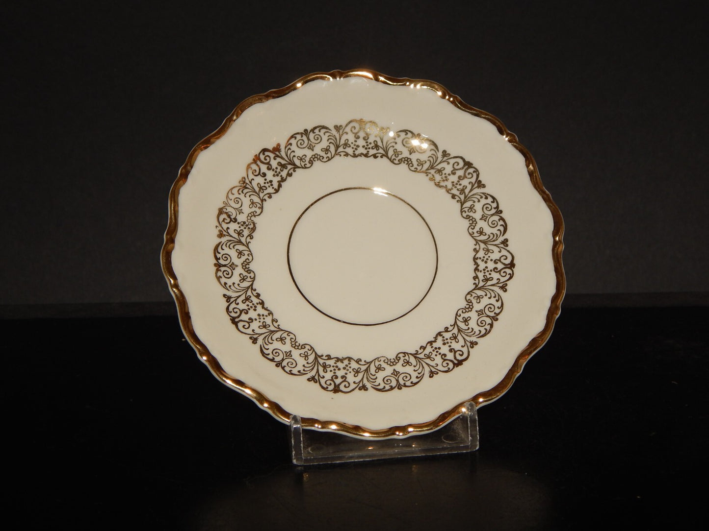 ANTICA TAZZINA CAFFE' PORCELLANA BAVARIA SELTMANN THERESIA DECORO ORO