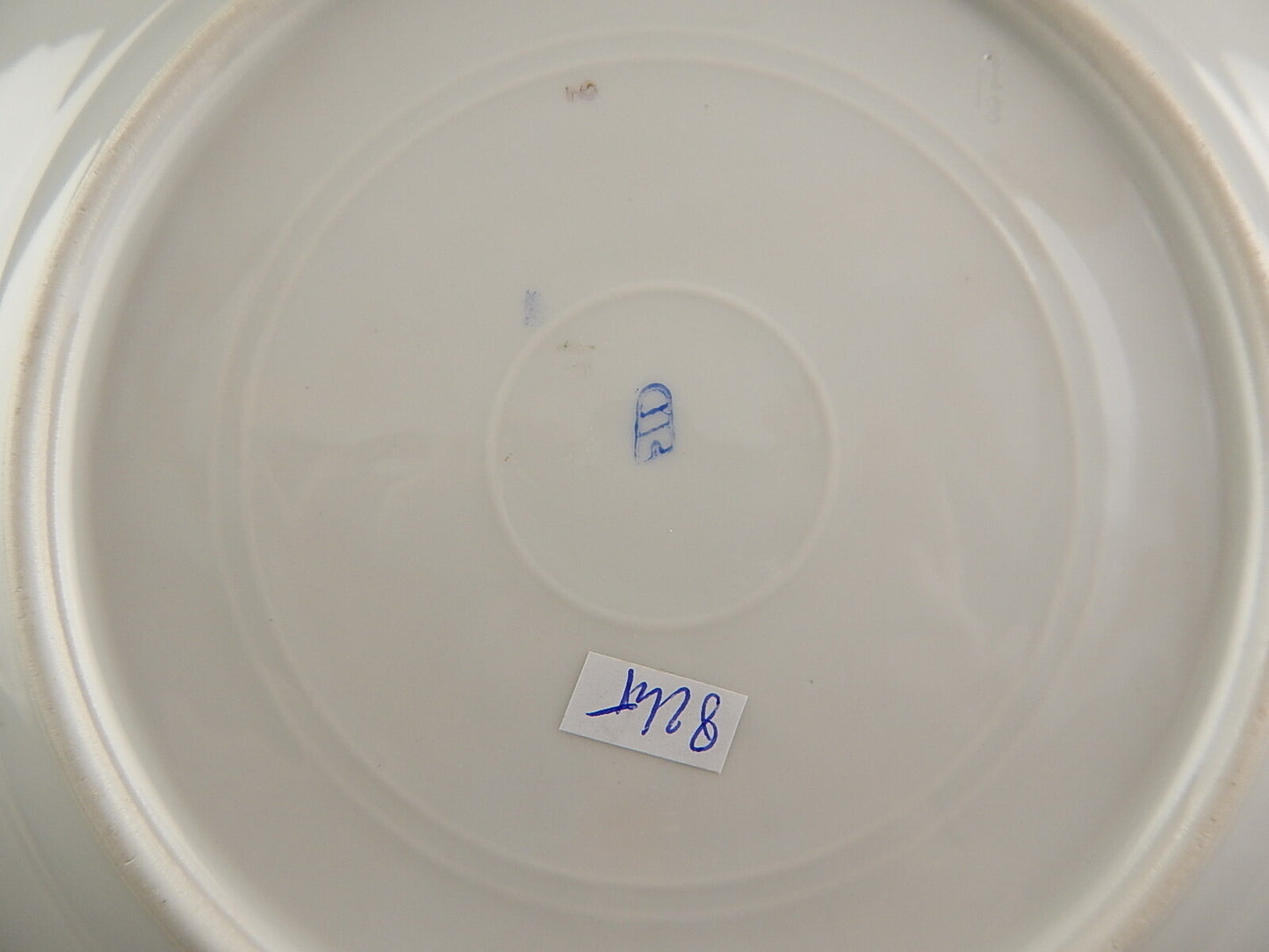 ANTICO ELEGANTE PIATTO PORCELLANA IMPERO VIENNA COLLEZIONE SCENA MITOLOGICA