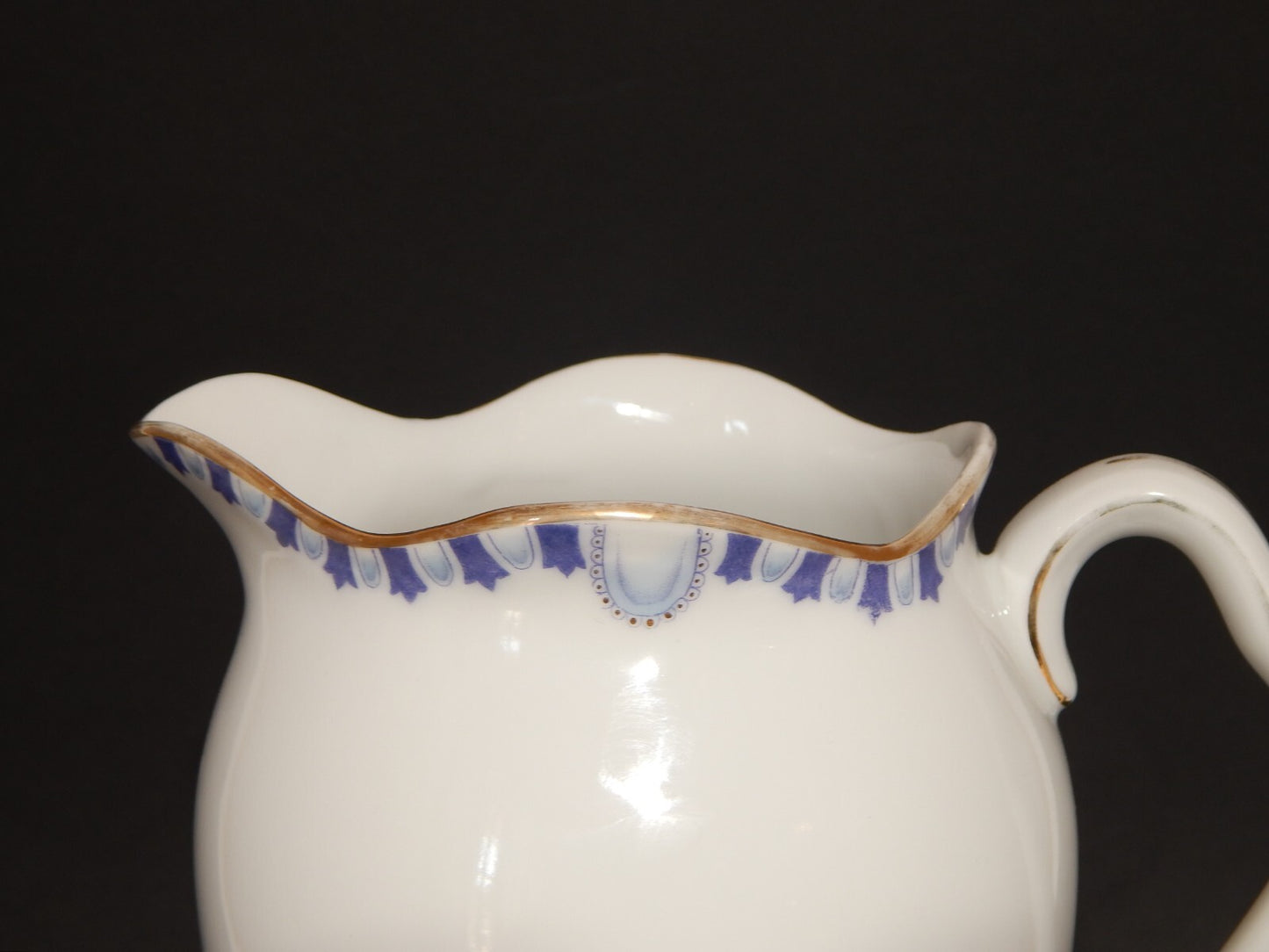 ANTICA LIBERTY 1910 PREZIOSA CARAFFA BROCCA PORCELLANA J.Z.& CO PRE-ROSENTHAL