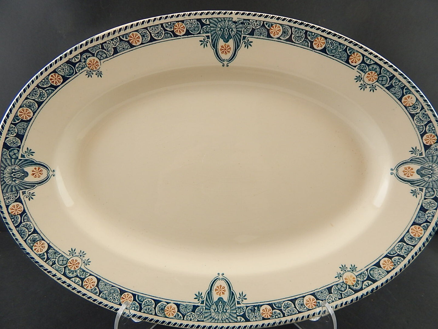 ANTICO RARO SERVIZIO PIATTI TAVOLA LIBERTY CERAMICA LONGWY MODELLO LONDRES