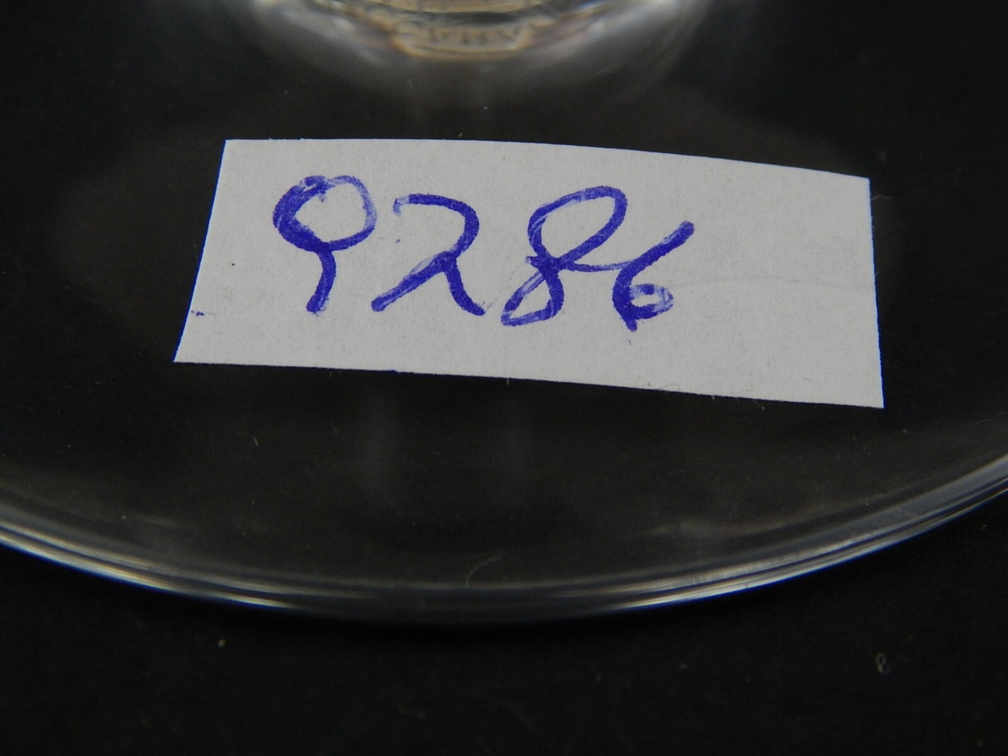 CRISTALLO MARCHIO BACCARAT MODELLO PERFECTION CALICE ACQUA CM 17