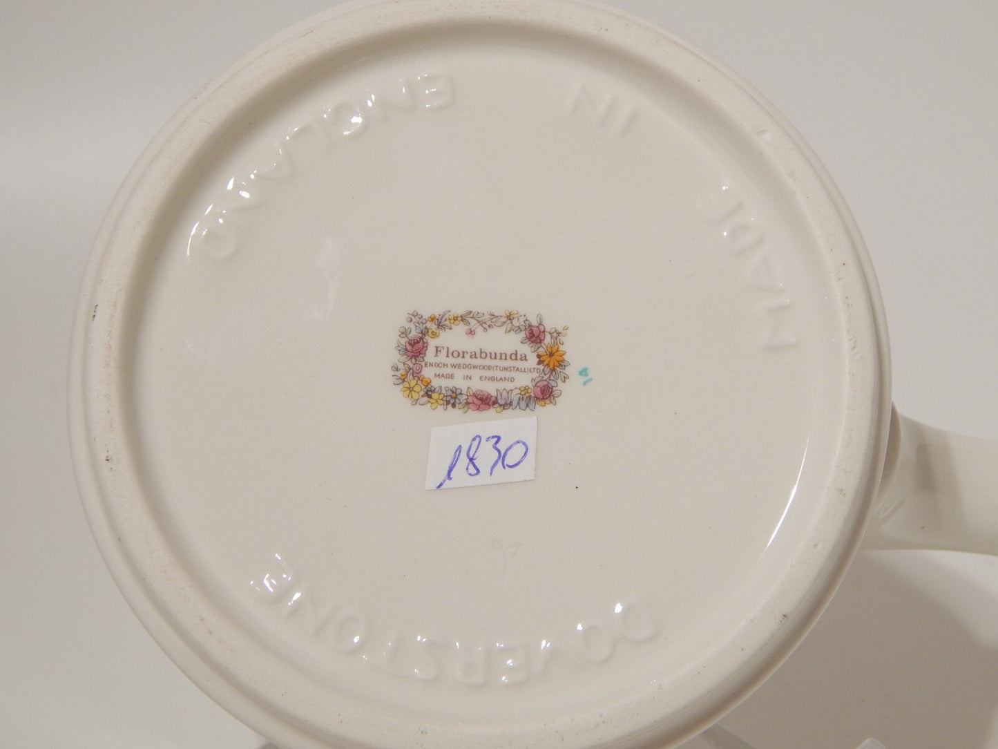 CERAMICA ENOCH WEDGWOOD SALSIERA TEGAMINO BOTANICA FLORABUNDA VIOLA ODORATA