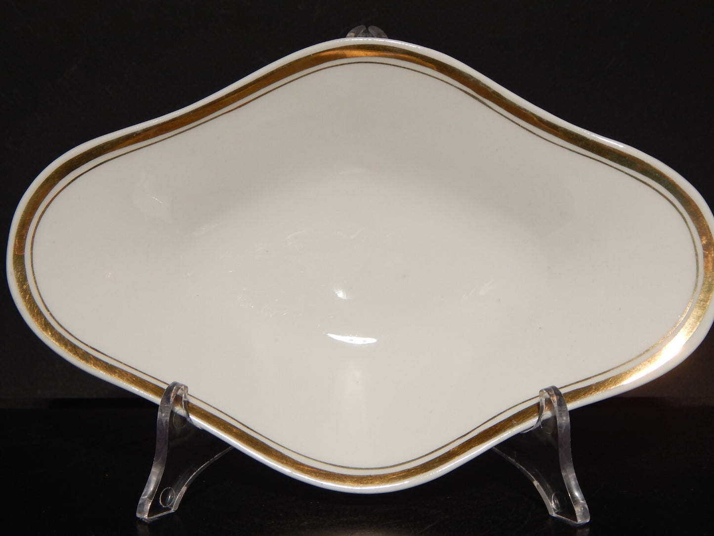 ANTICA PREZIOSA PORCELLANA RAVIERA VASSOIO IMPERO C. TIELSCH ALTWASSER FINE 800