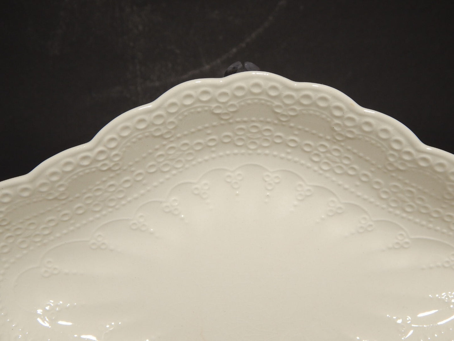 ANTICA RAVIERA VASSOIO INGLESE SEMI PORCELLANA COPELAND SPODE'S JEWEL 1926 ##