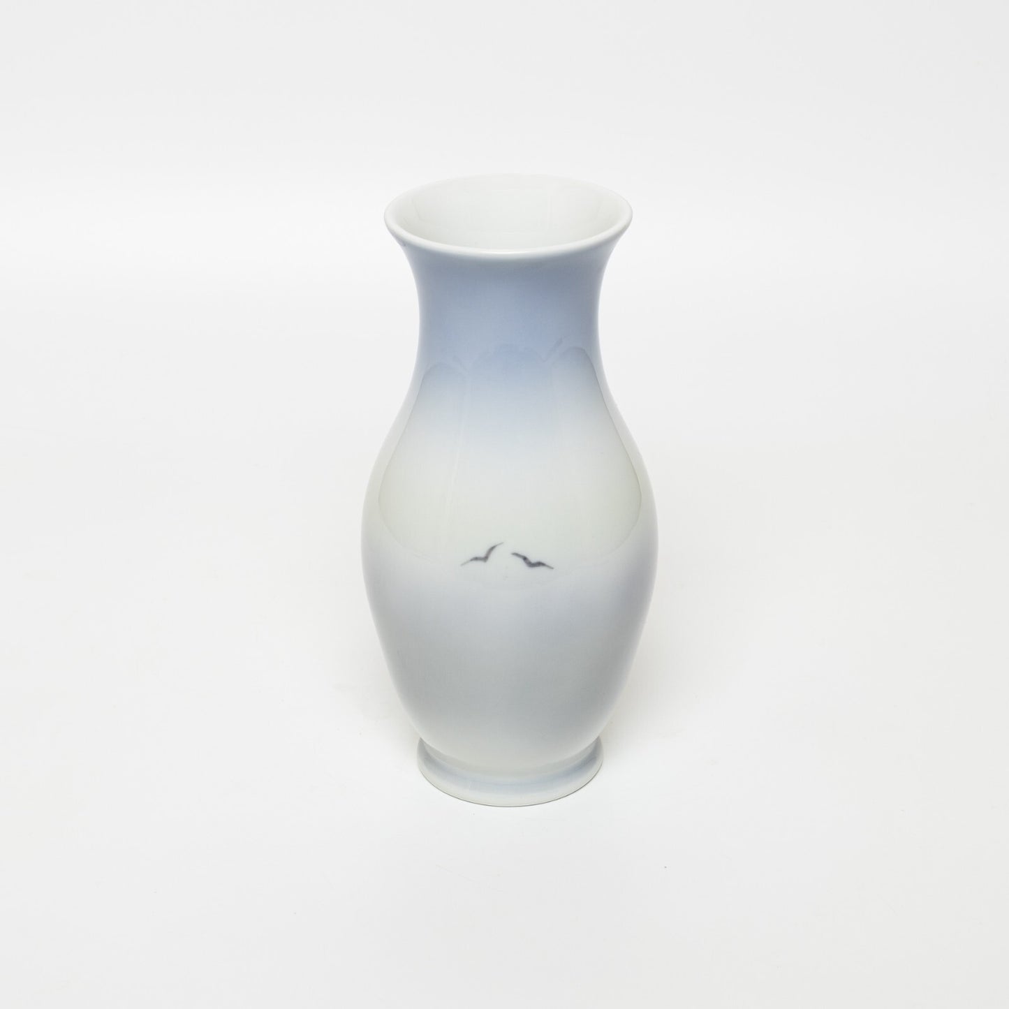 VASO PORCELLANA ROYAL COPENHAGEN "Marina con Barca a Vela" CM 18 DIFETTO