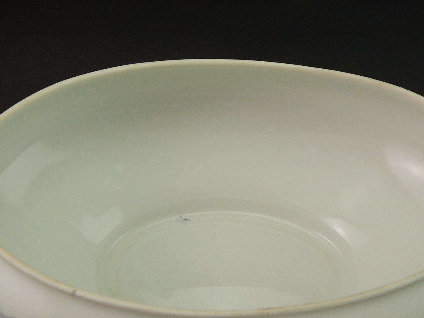 ANTICA 1920 ZUPPIERA CENTROTAVOLA PORCELLANA THOMAS ROSENTHAL VIOLE DEL PENSIERO