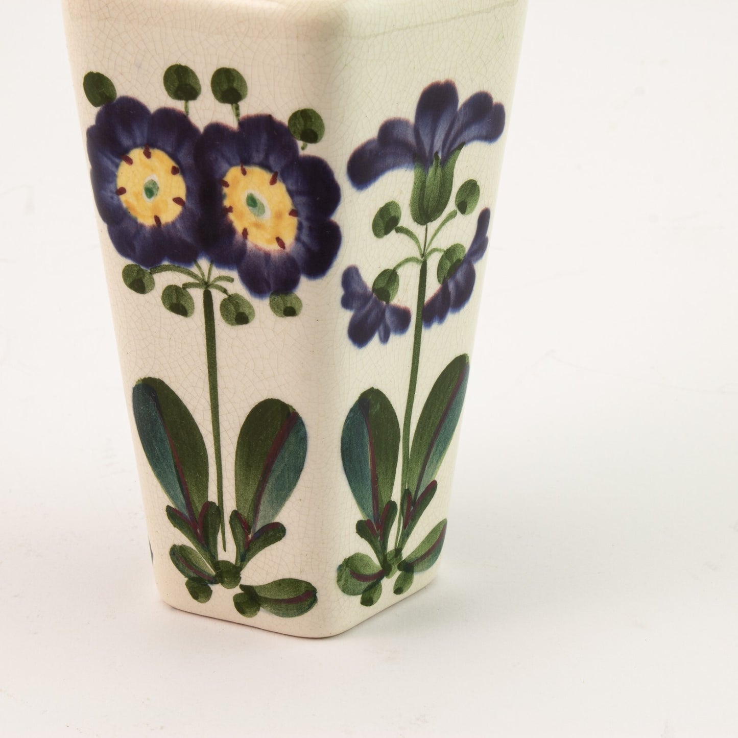 ROYAL COPENHAGEN ALUMINIA ANTICO VASO CERAMICA SOTTOSMALTO 165-103 CM 9X16