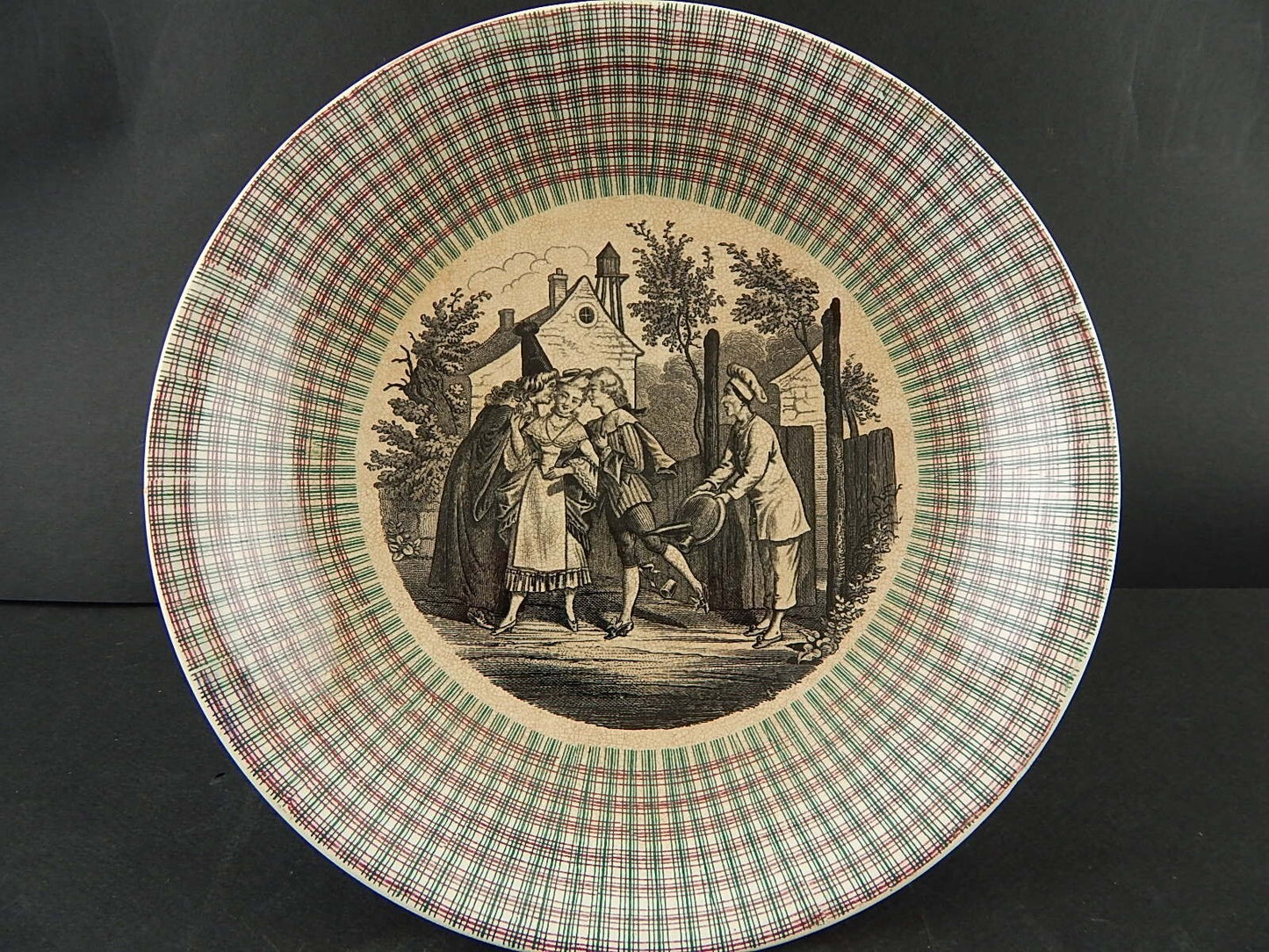 ANTICA ALZATA FRUTTIERA PORCELLANA VILLEROY&BOCH WALLERFANGEN FINE 800 A402