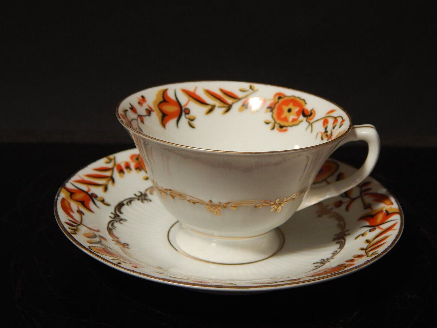 ANTICA TAZZINA CAFFE’ STILE IMPERO PORCELLANA MANIFATTURA SCHUMANN 1945 BAVARIA