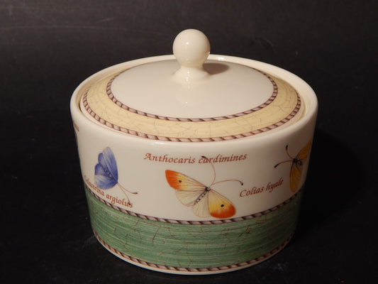 VINTAGE WEDGWOOD SARAH'S GARDEN ZUCCHERIERA POTICHE MADE IN ENGLAND