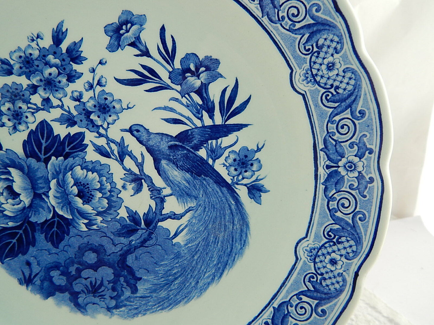 VINTAGE PIATTO DELFTS CERAMICA ROYAL SPHYNX MAASTRICHT P. REGOUT DIPINTO MANO