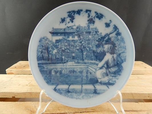 ROYAL COPENHAGEN BING&GRONDAHL PIATTO PORCELLANA GENOVA VILLA GROPALLO