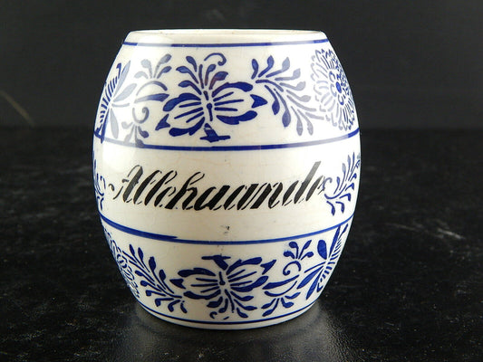 ANTICO BARATTOLO CERAMICA CUCINA FINE 800 NORD EUROPA ALLEHAANDE SPEZIE MISTE