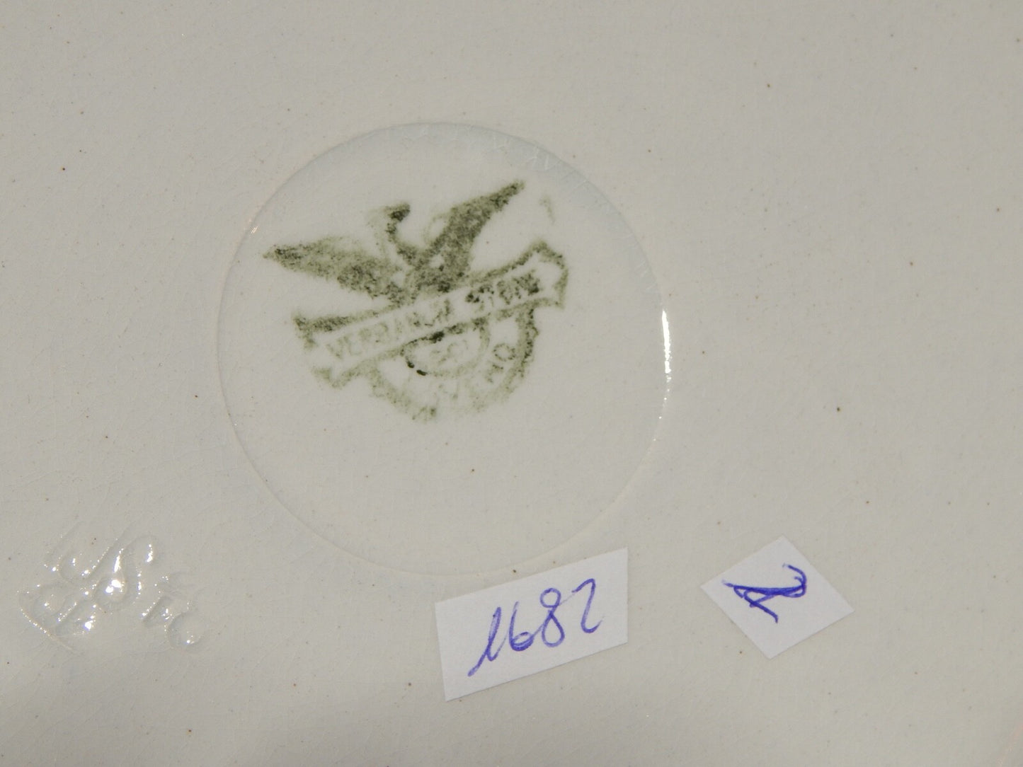 ANTICO RARO SERVIZIO TAVOLA 8 PIATTI S.C.I. CERAMICA ITALIANA LAVENO GIRASOLI